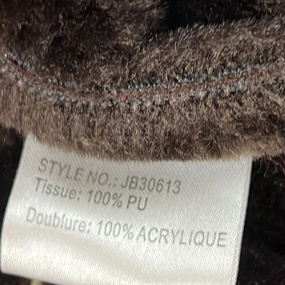 Moffi International Brown Faux Shearling - Picture 6 of 10